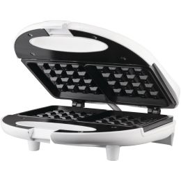 Brentwood Appliances TS-242 Nonstick Dual Waffle Maker (White)