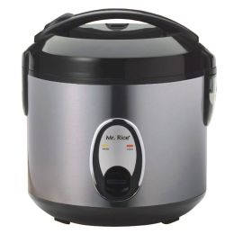 6 Cups Rice Cooker with Stainless Body