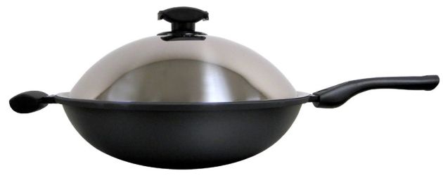 Super-Nano Anodized Wok