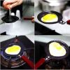 Novelty[Apple]Utility Nonstick Cast Iron Skillet Mini Poached Egg Pan(4.7*5.5'')