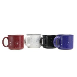 Gibson Home Altaic 4 Piece 17 Ounce Stoneware Speckle Glaze Mug Set