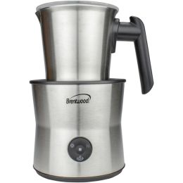 Brentwood Appliances GA-401S 15-Ounce Cordless Electric Milk Frother, Warmer and Hot Chocolate Maker