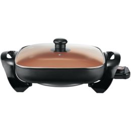 Brentwood Appliances SK-66 12-Inch Nonstick Copper Electric Skillet