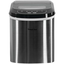 Magic Chef MCIM22ST 27lb-Capacity Ice Maker (Stainless)