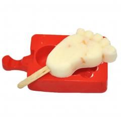 Reusable DIY Frozen Ice Cream Pop Molds (shapes: Foot)