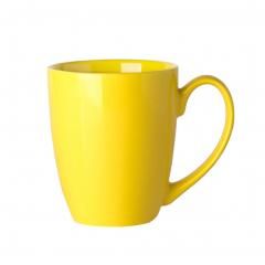 Lovely Ceramic Cup Coffee Tea Mugs Simple Milk Cup (ByColor: yellow)