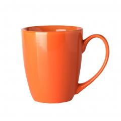 Lovely Ceramic Cup Coffee Tea Mugs Simple Milk Cup (ByColor: orange)