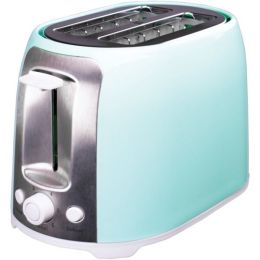 Brentwood Appliances TS-292B 2-Slice Cool-Touch Toaster with Extra-Wide Slots (ByColor: blue)
